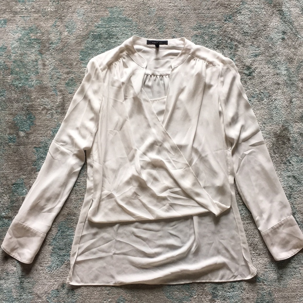 White BCBG Blouse
